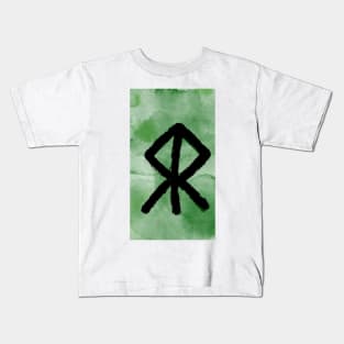 Bind Runes: Courage Kids T-Shirt